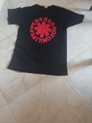 Maglietta Red Hot Chili Peppers Nera