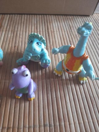 Lote Baby Dinos Años 90.Lewis Galoob Toys(LGT).
