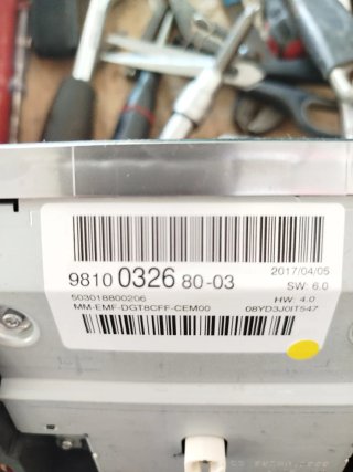 Pantalla Radio Peugeot 5008