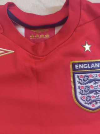 Maglietta England Rossa XS Originale