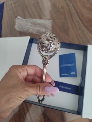 Sonajero Pedro Durán Plata Nuevo