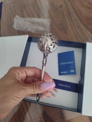 Sonajero Pedro Durán Plata Nuevo
