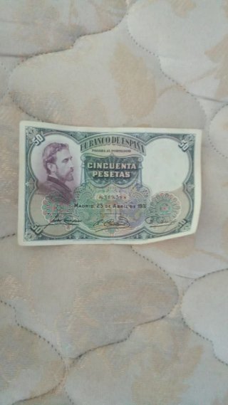 50 Pesetas Banco de España 1935