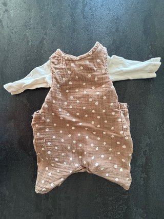 Conjunto bebé lunares