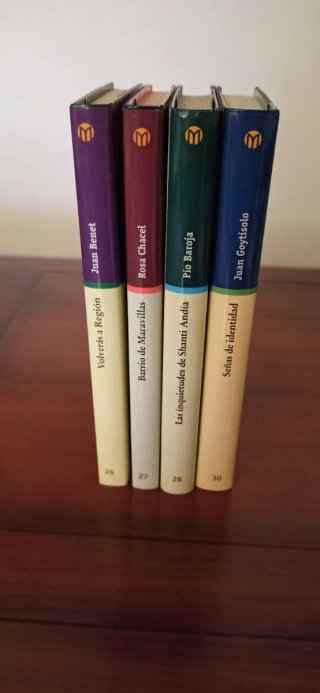 Lote de 4 libros de literatura