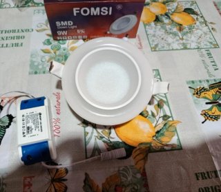 2 faretti LED incasso FOMSI 9W
