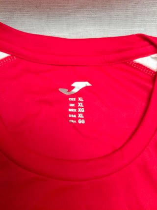 Camisa Joma Record II XL Roja/Blanca