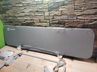 lionelo Lora XL 150x45 cm Barrera de cama Plegable