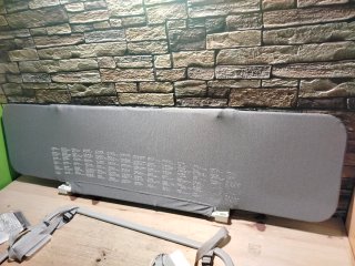 lionelo Lora XL 150x45 cm Barrera de cama Plegable