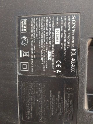 Televisor Sony BRAVIA 30 TDT