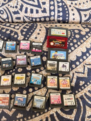Lote de juegos Nintendo DS y GBA