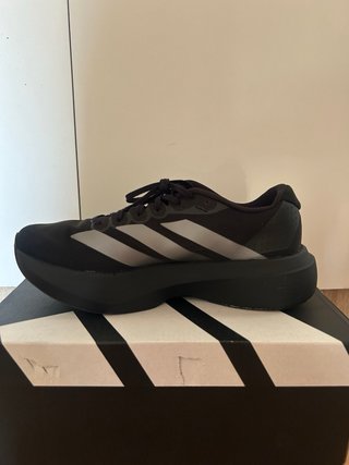 Zapatilla NUEVA Adidas Adizero Evo SL Negra/Plata