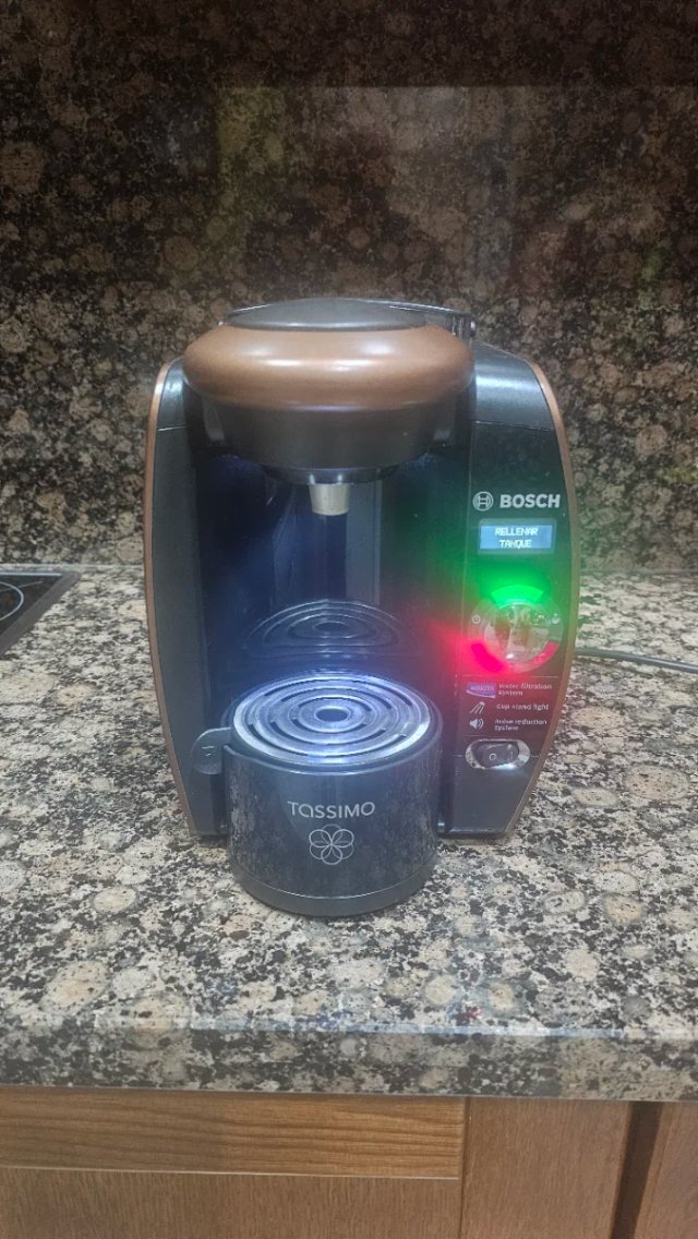 Cafetera Bosch Tassimo Digital Idiomas