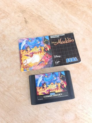 Aladdin Sega Mega Drive videojuego megadrive