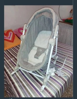 Mecedora/Cuna bebé Kinderkraft