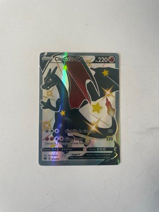 Carta Pokémon Charizard V Shiny