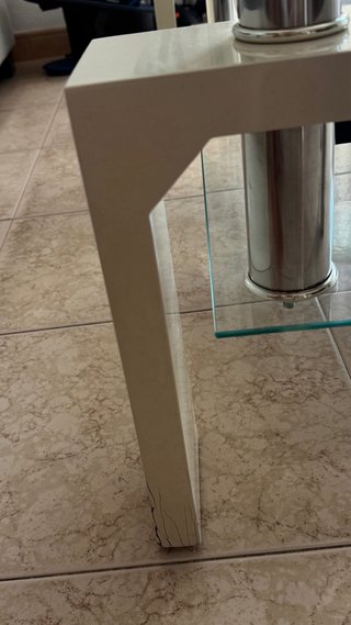 Mesa de centro con cristal- RECOGIDA en Madrid
