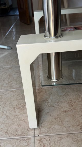 Mesa de centro con cristal- RECOGIDA en Madrid