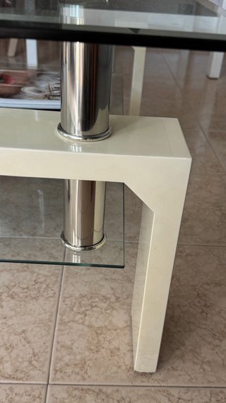 Mesa de centro con cristal- RECOGIDA en Madrid