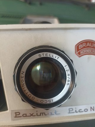 Proyector diapositivas Braun Paximat Pico N12