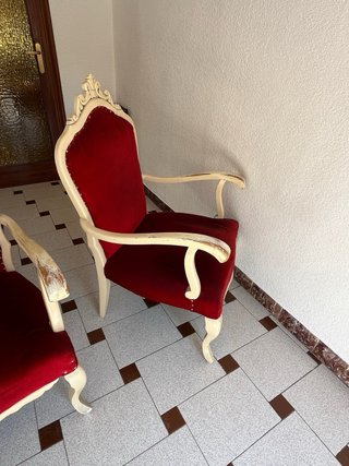 Pareja de butacas Luis XV