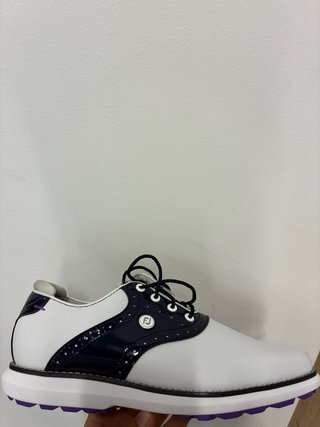 Zapatos de Golf Footjoy Traditions Blanco/Azul