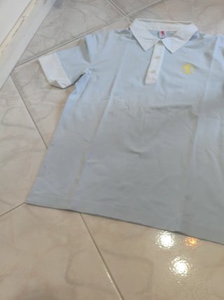 Maglietta Bikkembergs uomo blu e bianca