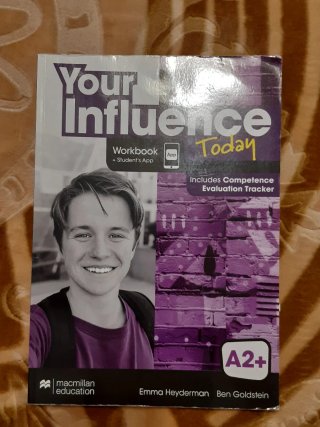 Libro ingles YOUR INFLUENCE TODAY A2+ Workbook