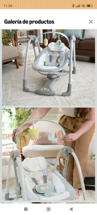 Hamaca Ingenuity para bebé