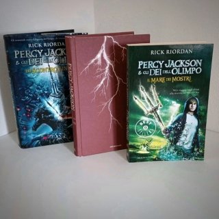 Lotto Libri Percy Jackson e gli Dei dell'Olimpo