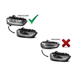 Faros delanteros para Audi A4 B8 2012-2015 Facelif