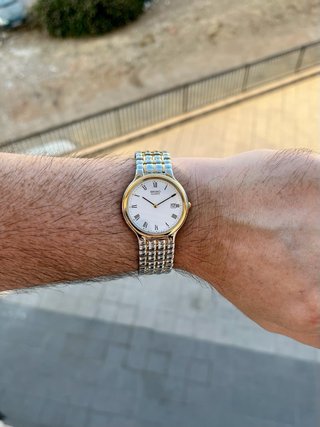 Reloj Seiko Quartz Vintage Gold Nuevo *Año 1993*