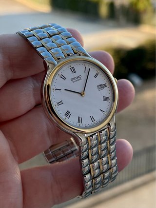 Reloj Seiko Quartz Vintage Gold Nuevo *Año 1993*