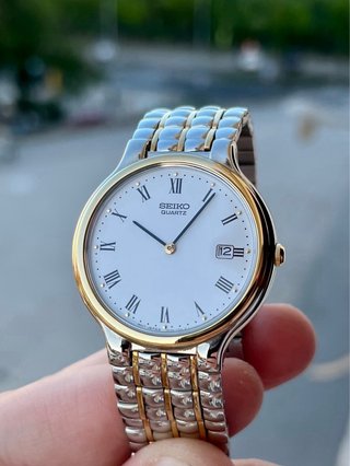 Reloj Seiko Quartz Vintage Gold Nuevo *Año 1993*