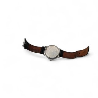 RELOJ HANOWA GC22002 ESFERA NEGRA CORREA CUERO