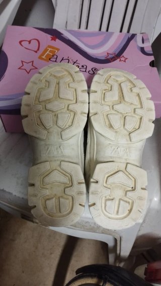 Sneakers Zara bambina bianche