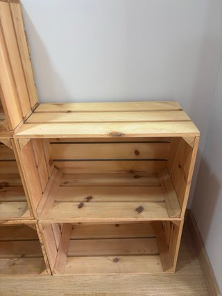 Cajas de madera de palet (varias)
