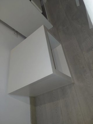 Mesa auxiliar blanca Ikea Lack