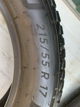 Neumáticos 215/55R17 Michelin