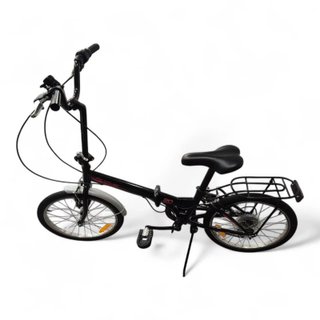 BICICLETA PLEGABLE FOLDING 20 (FALTA MANILLAR IZQUIERDO) NEGRA