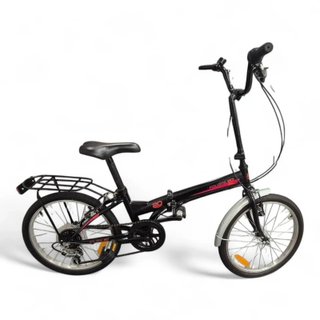 BICICLETA PLEGABLE FOLDING 20 (FALTA MANILLAR IZQUIERDO) NEGRA
