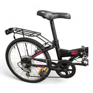 BICICLETA PLEGABLE FOLDING 20 (FALTA MANILLAR IZQUIERDO) NEGRA