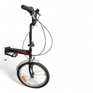 BICICLETA PLEGABLE FOLDING 20 (FALTA MANILLAR IZQUIERDO) NEGRA