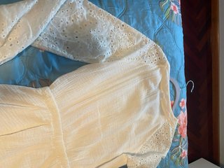 Mono blanco ibicenco con bordados