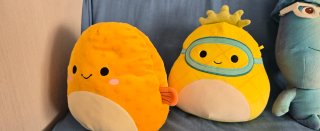 Lote Peluches: Pez, Piña, Alma y Sonic
