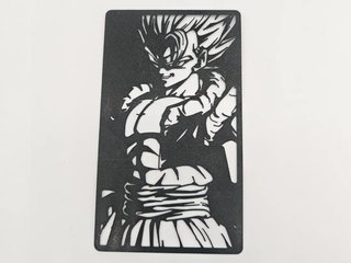 Arte Pared Dragon Ball - Gogeta