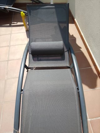 2 Hamacas de piscina grises 50 euros cada una