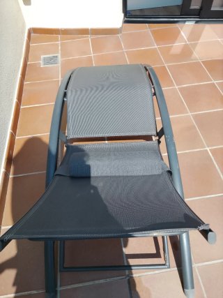 2 Hamacas de piscina grises 50 euros cada una
