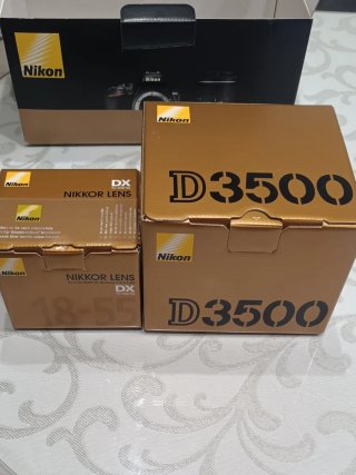 Cámara Nikon D3500 Negra