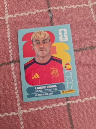 Cromo Mundial 2026 Lamine Yamal
